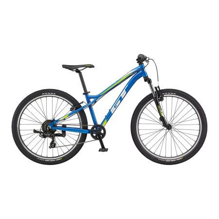 GT Kids' Stomper Prime 26" Junior Mountain Bike, 7 Speed, Alloy Frame, Rim Brakes, Hardtail