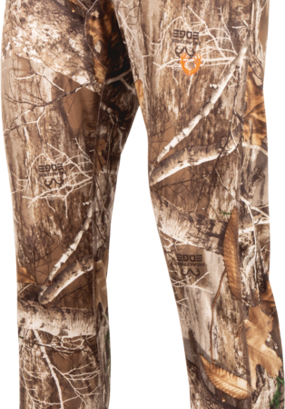 Huntshield Men's Base Layer Moisture-Wicking Hunting Pants, Realtree Xtra Camo