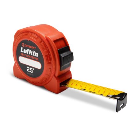 Lufkin L725SCTMPN HI-VIZ Self-Centering Tape Measure, 25-ft