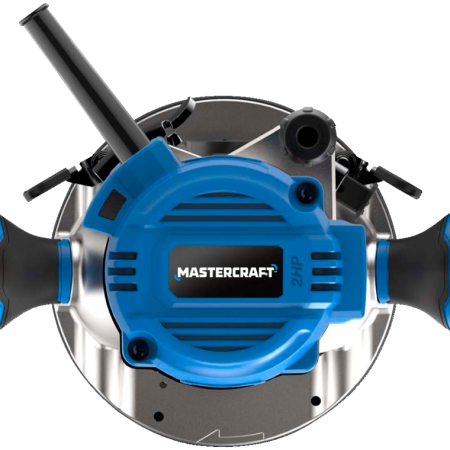 Mastercraft 11A 2-HP Corded Combination Plunge & Fixed Base Router with Case