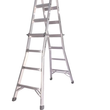 Mastercraft CSA Grade 1 Aluminum Multi-Task Ladder, 17-ft, 250-lb