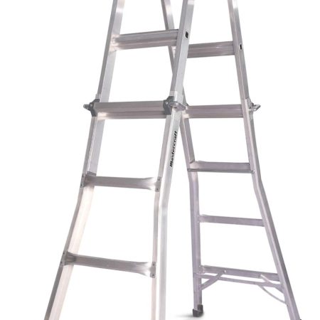 Mastercraft CSA Grade 1 Aluminum Multi-Task Ladder, 17-ft, 250-lb