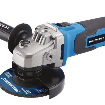 Mastercraft 20V Max Lithium-Ion Cordless Angle Grinder with Auxiliary Handle, 4-1/2-in, Tool Only, PWR POD Compatible