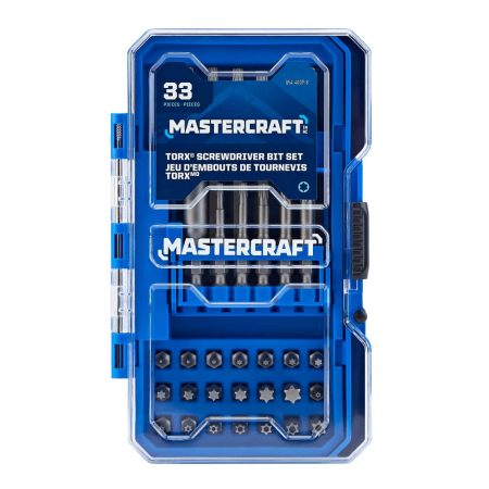 Mastercraft 33-pc Torx Screwdriver Bit Set