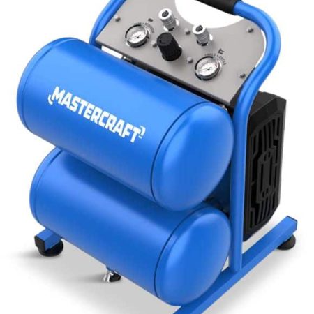 Mastercraft 5-Gallon Air Compressor with Control Panel, 175 PSI, 1.5 HP