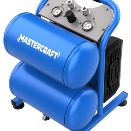 Mastercraft 5-Gallon Air Compressor with Control Panel, 175 PSI, 1.5 HP