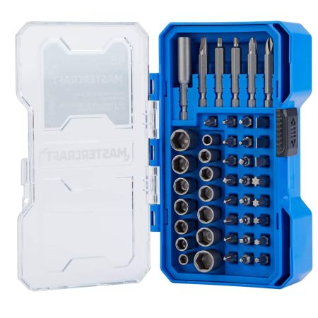 Mastercraft Screwdriver Bit and Nut Driver Set, 45-pc