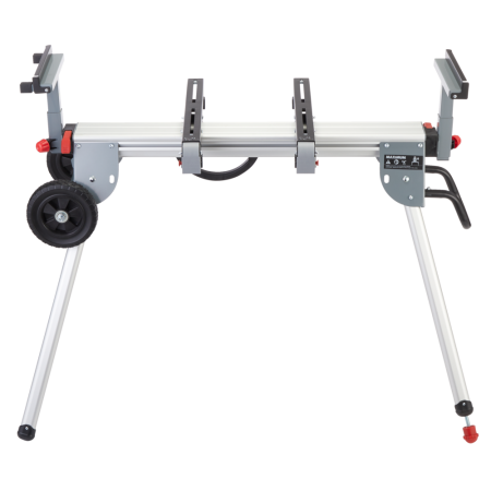 MAXIMUM Aluminum Heavy-Duty Mitre Saw Stand, Lightweight, 8.2-ft