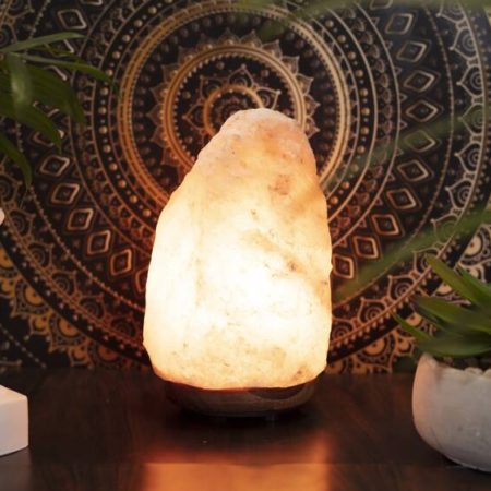 Natural Salt Lamp, 7-in