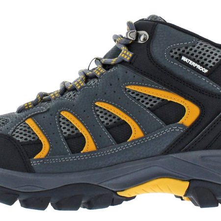 Outbound Men's Granite Peak Mid-Cut Waterproof Hiking Boots, Charcoal