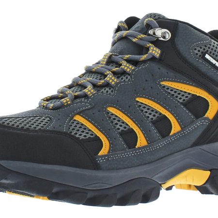 Outbound Men's Granite Peak Mid-Cut Waterproof Hiking Boots, Charcoal