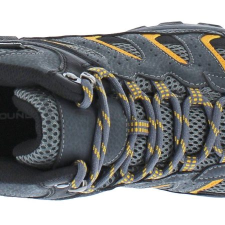 Outbound Men's Granite Peak Mid-Cut Waterproof Hiking Boots, Charcoal