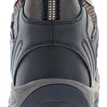 Outbound Men's Granite Peak Mid-Cut Waterproof Hiking Boots, Smokey Brown