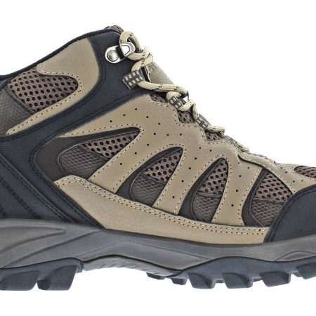 Outbound Men's Granite Peak Mid-Cut Waterproof Hiking Boots, Smokey Brown