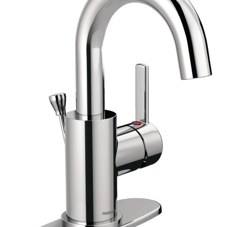 Peerless® Precept Single Handle Single Hole Bathroom Sink Faucet, WaterSense® Certified, Chrome