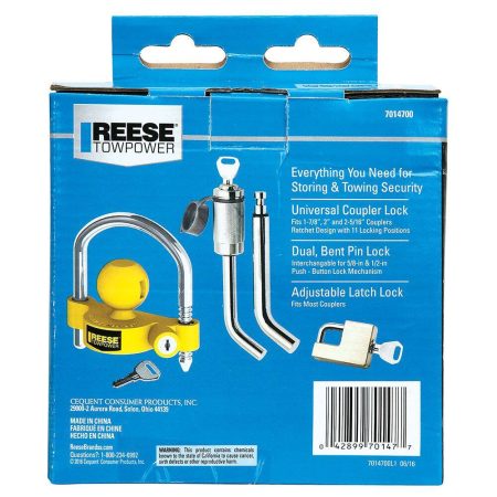 Reese Towpower Keyed-Alike Towing Security Kit