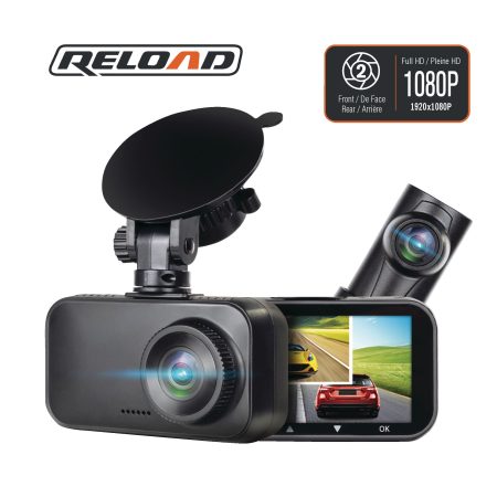 Reload Dual 1080p Dash Camera with Motion Detection