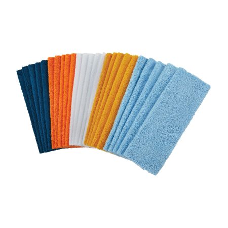 SIMONIZ Microfibre Multi-Purpose Edgeless Towels, 13-3/4 x 13-3/4-in, Multi-colour, 25-pk