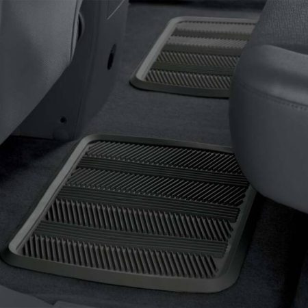 MotoMaster Premium All Season Rear Rubber Floor Mat