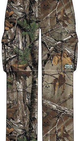 Yukon Gear Men's Infinity Cargo Hunting Pants with Adjustable Waist, Realtree Xtra Camo