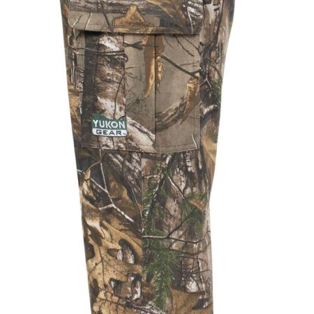 Yukon Gear Men's Infinity Cargo Hunting Pants with Adjustable Waist, Realtree Xtra Camo