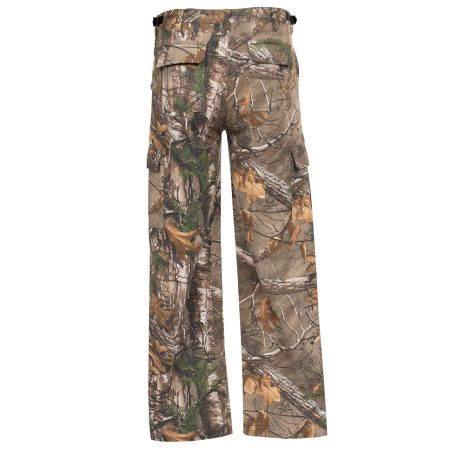 Yukon Gear Men's Infinity Cargo Hunting Pants with Adjustable Waist, Realtree Xtra Camo