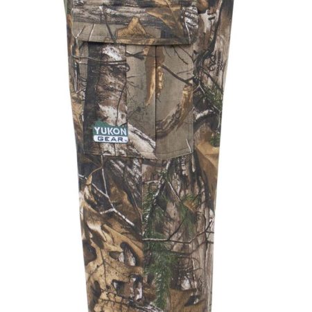 Yukon Gear Men's Infinity Cargo Hunting Pants with Adjustable Waist, Realtree Xtra Camo